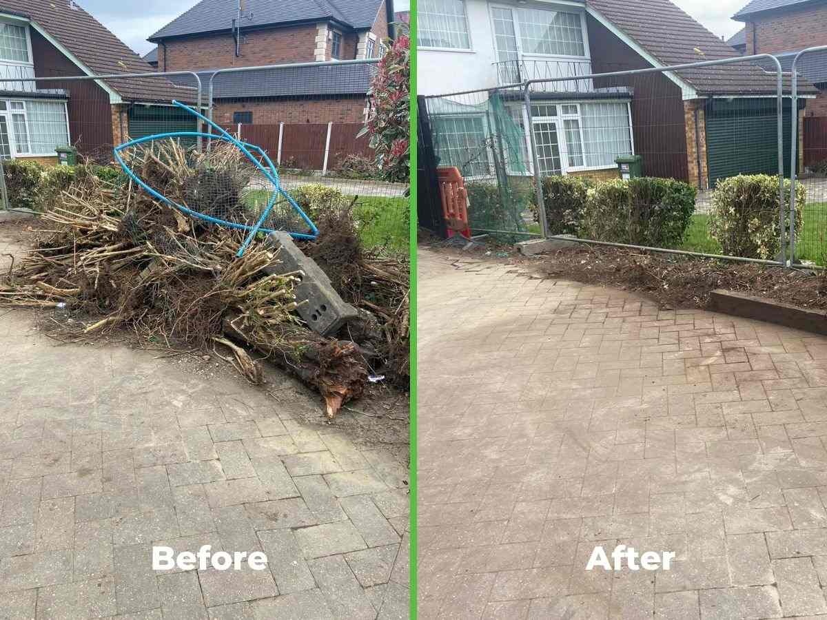 Garden Clearance Result