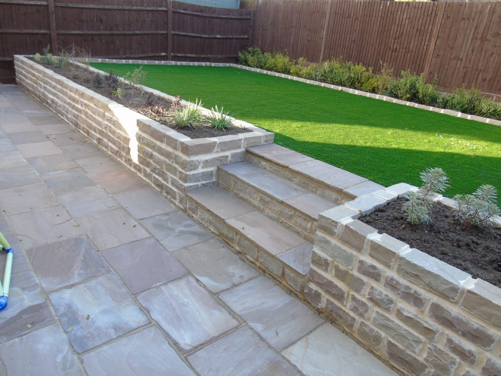 Landscaped Retaining Walls